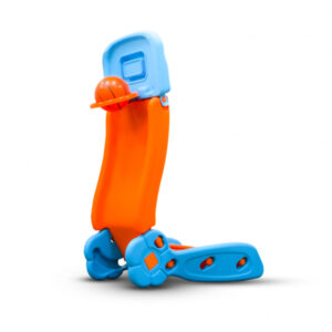 KIDS AND PLAY 2 in 1 Slide to Basketball with Ball & Pump