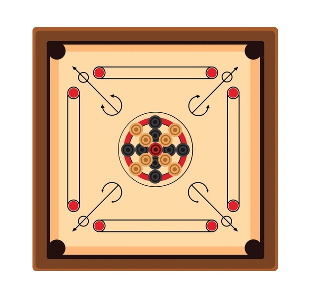 KIDS AND TOYS Carrom Board
