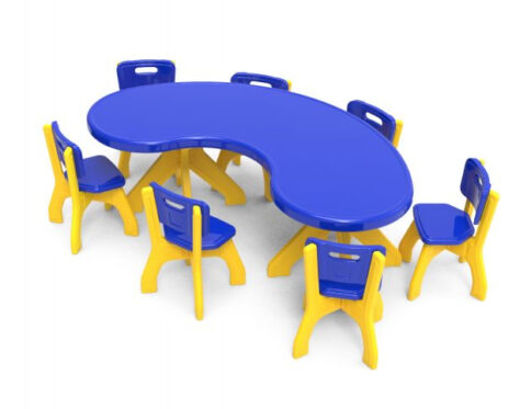 KIDS AND TOYS MOON DESK SMALL PLASTIC
