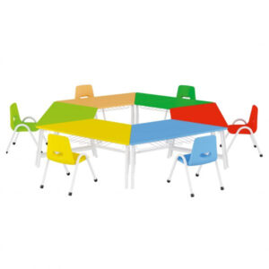 KIDS AND TOYS TRAPEZIUM DESK(WOODEN)