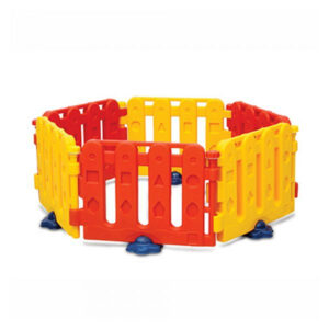 KIDS AND TOYS PLAY PEN NEW – RED/ YELLOW